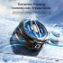 CX07 Cell Phone Cooler Mobile Phone Magnetic Radiator Cooling Fan Cell Phone Live Streaming Cooler 15W Semiconductor Radiator For Playing Games Watching Videos 