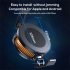 CX07 Cell Phone Cooler Mobile Phone Magnetic Radiator Cooling Fan Cell Phone Live Streaming Cooler 15W Semiconductor Radiator For Playing Games Watching Videos 