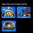 CX07 Cell Phone Cooler Mobile Phone Magnetic Radiator Cooling Fan Cell Phone Live Streaming Cooler 15W Semiconductor Radiator For Playing Games Watching Videos 