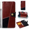 Stitching leather protective case for iphone 