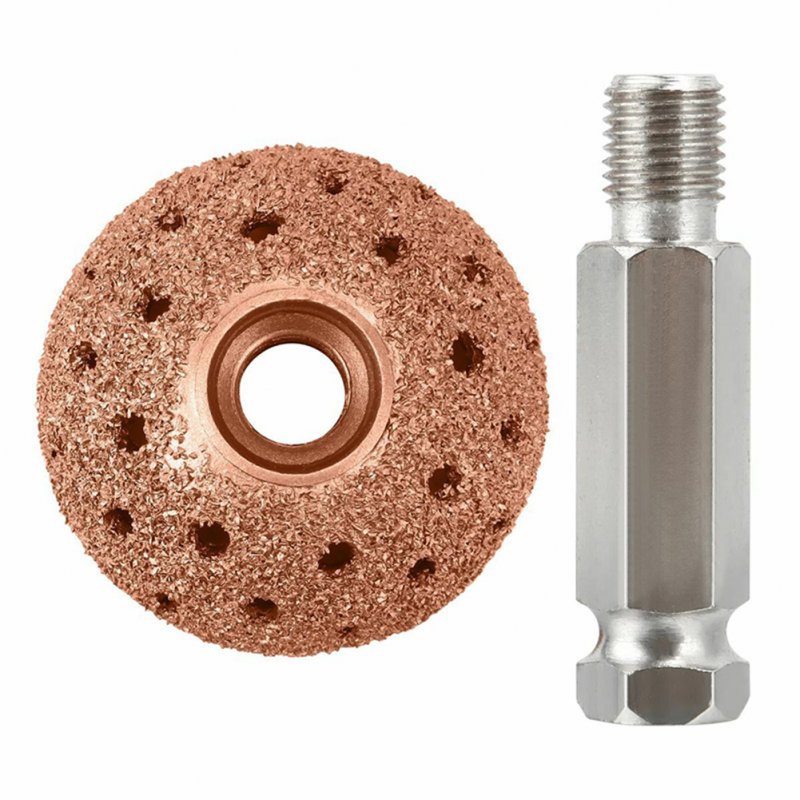 38mm Tire Buffer Wheel 70 Grid Tire Buffer Tire Repair Grinding Head Coarse Grit Buffing Wheel With Linking Rod 