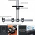Cabinet Hardware Jig Tool Adjustable Punch Locator Wood Drilling Dowelling Guide For Doors Drawer Handles Knobs Installation black