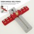 Cabinet Hardware Wedge Clamp Adjustable Cabinet Handle Hardware Template Tools with Drill Bits
