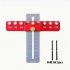 Cabinet Hardware Wedge Clamp Adjustable Cabinet Handle Hardware Template Tools with Drill Bits