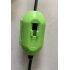 Cable Anti Pull off Cordlock Fall Resistant High Strength Lock Case green
