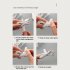 Cable Organizer Data Cable Storage Box   Management Belt Charging Power Line Earphone Fixed Rack For Home Office Cable organizer strap  10 pcs 