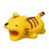 Cable Protector Sleeve Cute Animal Shape Protective Cover Case Anti break Charging Data Line Organizer grey shark