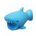 Cable Protector Sleeve Cute Animal Shape Protective Cover Case Anti break Charging Data Line Organizer grey shark