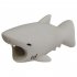 Cable Protector Sleeve Cute Animal Shape Protective Cover Case Anti break Charging Data Line Organizer grey shark