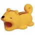 Cable Protector Sleeve Cute Animal Shape Protective Cover Case Anti break Charging Data Line Organizer grey shark