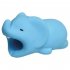 Cable Protector Sleeve Cute Animal Shape Protective Cover Case Anti break Charging Data Line Organizer grey shark