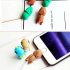 Cable Protector Sleeve Cute Animal Shape Protective Cover Case Anti break Charging Data Line Organizer tiger