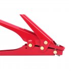 Cable Strap Tensioning Tool 45# Steel Wire Binding Cutting Fastening Cable Tie Electrical Cable Ties For 2.4-9mm Fasteners Fast Binding Cutting Off red