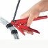 Cable Strap Tensioning Tool 45  Steel Wire Binding Cutting Fastening Cable Tie Electrical Cable Ties For 2 4 9mm Fasteners Fast Binding Cutting Off red