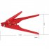 Cable Strap Tensioning Tool 45  Steel Wire Binding Cutting Fastening Cable Tie Electrical Cable Ties For 2 4 9mm Fasteners Fast Binding Cutting Off red