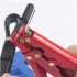Cable Strap Tensioning Tool 45  Steel Wire Binding Cutting Fastening Cable Tie Electrical Cable Ties For 2 4 9mm Fasteners Fast Binding Cutting Off red