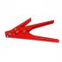 Cable Strap Tensioning Tool 45  Steel Wire Binding Cutting Fastening Cable Tie Electrical Cable Ties For 2 4 9mm Fasteners Fast Binding Cutting Off red