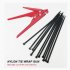 Cable Tie Tool With Hand Block Handle Adjusting Knob 45 High Carbon Steel Wire Binding Cutting Fastening Cable Tie Tool For Cables And Wires red