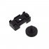 Cable Winder Metal DSLR Rope Protector Digital Camera USB Cables Lock Clip Clamp Shield Mount Adapter black