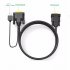 Cabledeconn 2M DVI 24 1 DVI D Male to VGA Male Adapter Converter Cable for PC DVD Monitor HDTV Without USB