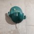 Cactus Shape Drain Household Soap  Dish Wall mounted Bathroom Free Punch Soap Box Case Container Dark green