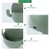 Cactus Shape Drain Household Soap  Dish Wall mounted Bathroom Free Punch Soap Box Case Container Light green