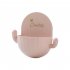 Cactus Shape Drain Household Soap  Dish Wall mounted Bathroom Free Punch Soap Box Case Container White