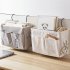 Caddy Hanging Organizer Bedside Storage Bag for Bunk and Hospital Beds  Dorm Rooms Bed Rails Upgrade white