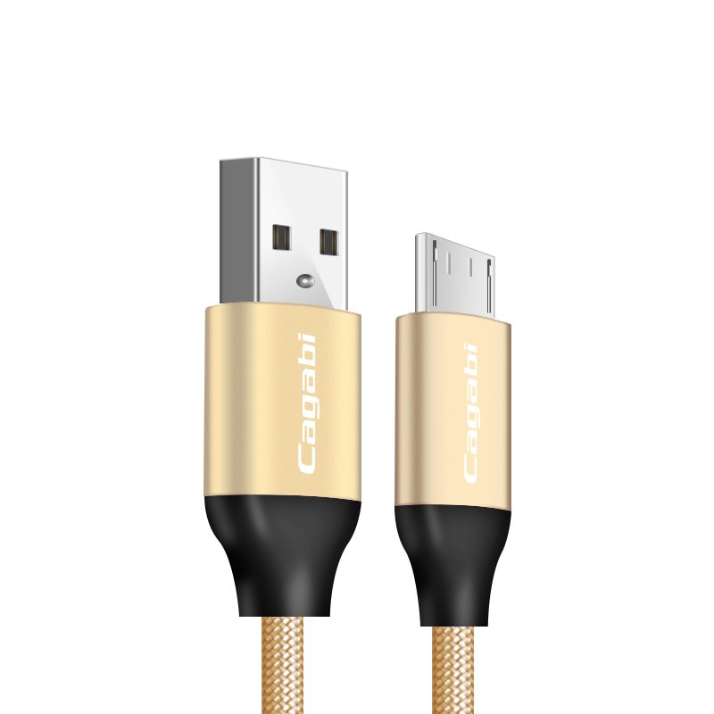 Cagabi N1 Micro USB Cable (5PCS Gold)