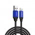Cagabi T1 Micro USB Cable   5PCS  5V 2 4A  22AWG  TPE  Blue 