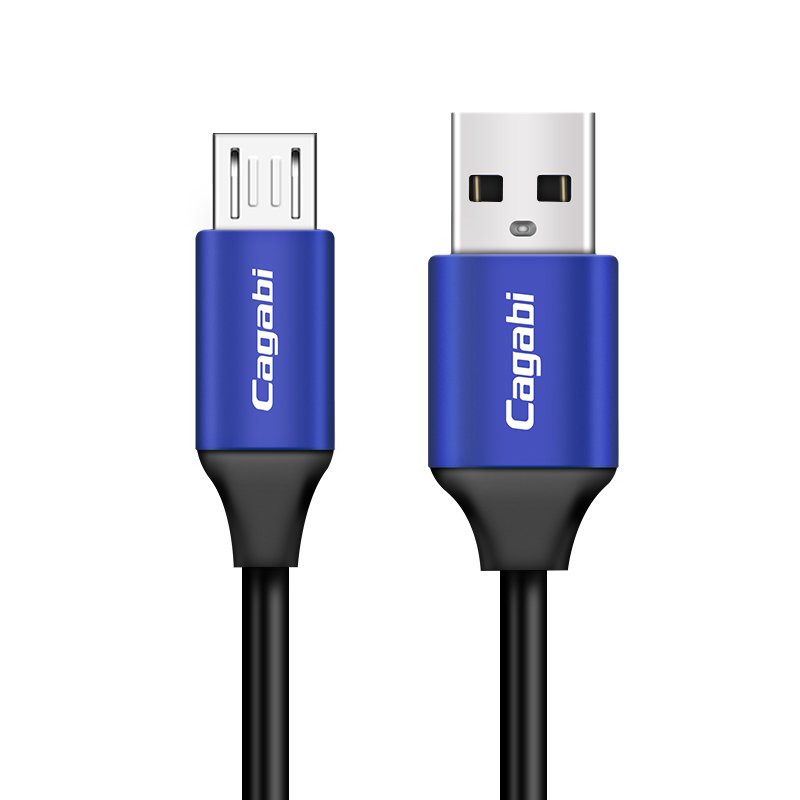 Cagabi T1 Micro USB Cable (5PCS Blue)