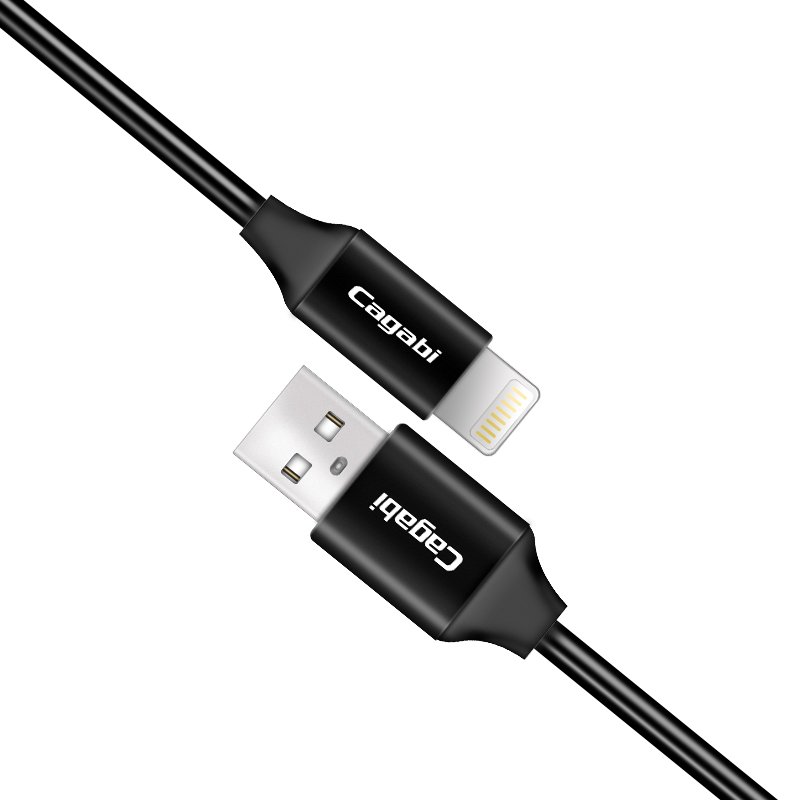 Cagabi T3 8Pin USB Cable (5Pcs)