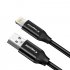 Cagabi T3 8Pin USB Cable   5PCS  5V 2 4A  22AWG  TPE