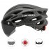 Cairbull Helmet Ultralight Off road Mountain Bike Cycling Helmet with Removable Visor Taillight Carbon M   L  54 61CM 