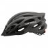 Cairbull Helmet Ultralight Off road Mountain Bike Cycling Helmet with Removable Visor Taillight Black white M   L  54 61CM 