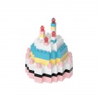Cake Building Blocks Children Birthday Cake Micro-particles Assembly Building Block Puzzle Toys