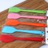Cake Butter Cream Spatula Baking Scraper Mixing Tool Silicone High Temperature Resistance Baking Tool Multiple Colors Choice Blue