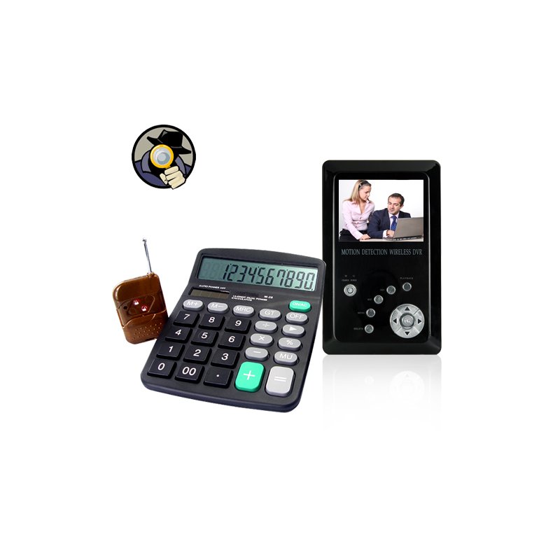Calculator Videocamera and Recorder