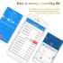 Call Recording Headset Voice Record Mobile Phone Call Video Audio Record Earphone Phone Headset for Android IPhone White