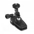 Camera Anti Slide 360  Rotary Conversion Clip Backpack Strap Mount Clamp Holder Compatible For Action4 GO3 Insta 360 Cameras black