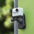 Camera Anti Slide 360  Rotary Conversion Clip Backpack Strap Mount Clamp Holder Compatible For Action4 GO3 Insta 360 Cameras black