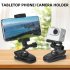 Camera Anti Slide 360  Rotary Conversion Clip Backpack Strap Mount Clamp Holder Compatible For Action4 GO3 Insta 360 Cameras black