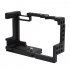 Camera Cage for Canon M6 Mark Ii Thread Hole to Top Handle Monitor Microphone Led Light black