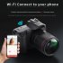 Camera Camcorder 4K Ultra HD Recording Camera Cam 16X Digital Zoom Clear IR Night Vision Cameras Professional WiFi Camera With Filling Light For Photographer Ca
