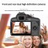 Camera Camcorder 4K Ultra HD Recording Camera Cam 16X Digital Zoom Clear IR Night Vision Cameras Professional WiFi Camera With Filling Light For Photographer Ca