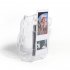 Camera Case Scratch Resistant Crystal Storage Protective Cover With Straps Sticker Compatible For Instax Mini 12 transparent suit 1