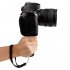 Camera Handheld Stabilizer LED Camera Light Flash Bracket Sponge Handle Blue