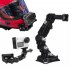 Camera Holder Set for GoPro Motorcycle Helmet Chin Mount Adjustable Chin Bracket Multi Angle Holder 1 
