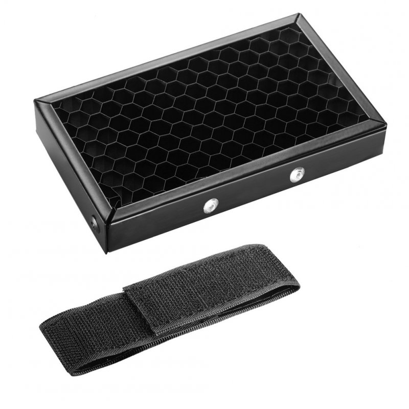 Camera Lampshade Mini Flash Honeycomb Grid Filters Cover Diffuser Photo Studio Accessories black