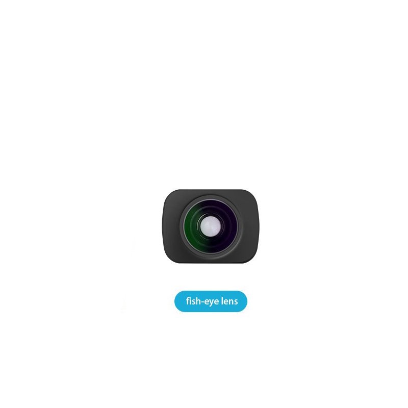 Camera Lens Wide-angle Fisheye Macro Lens for DJI OMSO Pocket Camera Vertical Magnetic Lens Accessory Osmo fisheye lens
